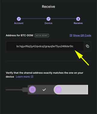 ledger-receive-screen