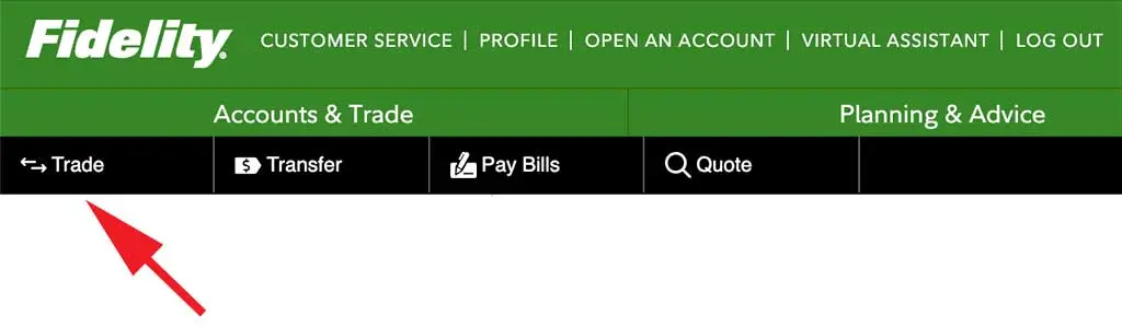 fidelity-trade-menu