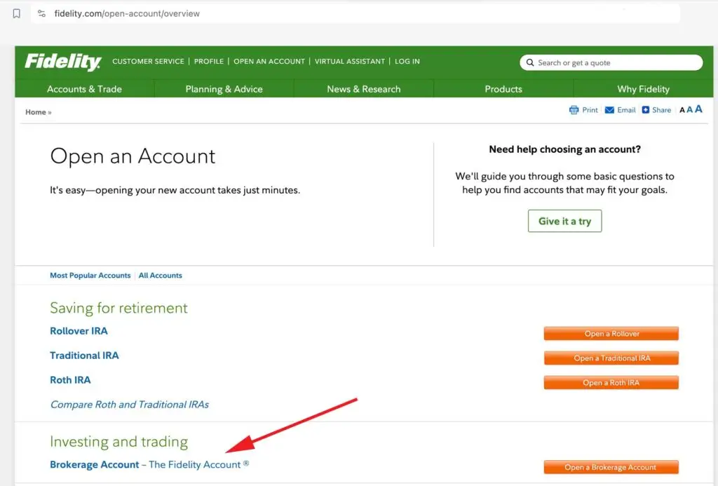 fidelity-brokerage-account